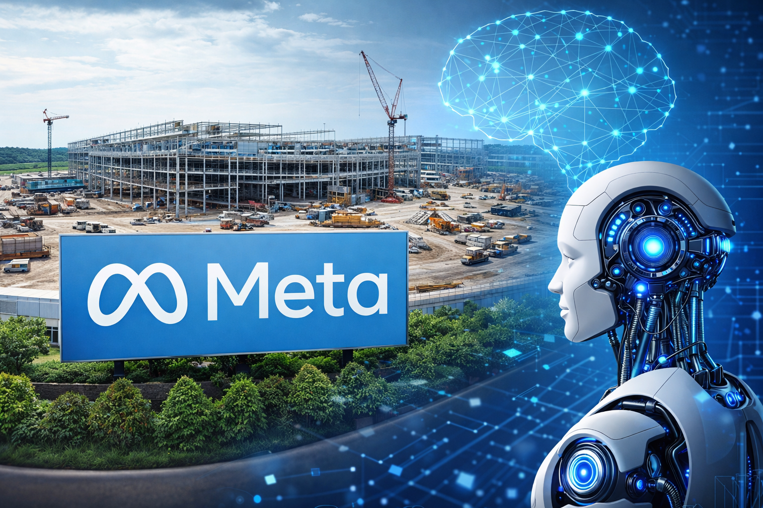 Construction Spotlight: How Meta’s $10bn Data Center Fuels AI Expansion