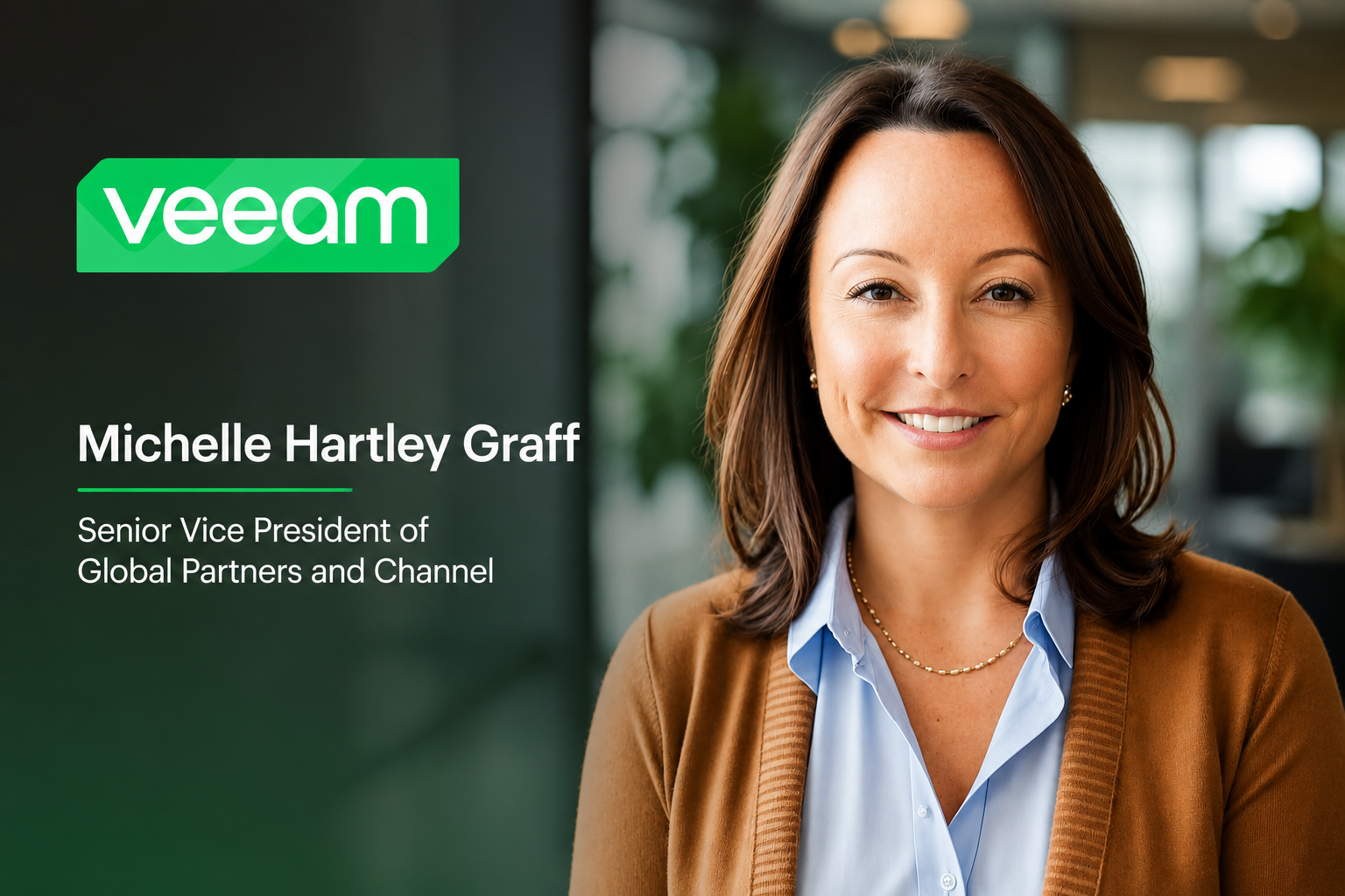 Michelle Graff Joins Veeam as Senior Vice President of Global Partners and Channel